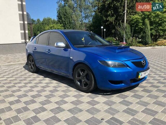 Синий Мазда 3, объемом двигателя 1.6 л и пробегом 264 тыс. км за 4699 $, фото 1 на Automoto.ua