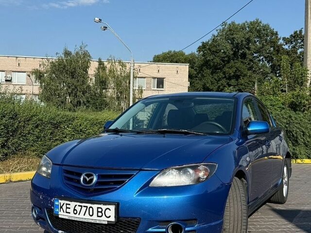 Синий Мазда 3, объемом двигателя 2 л и пробегом 290 тыс. км за 6000 $, фото 1 на Automoto.ua