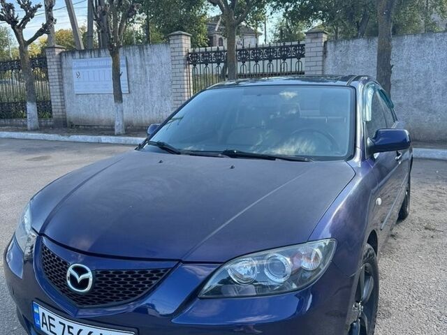 Синий Мазда 3, объемом двигателя 1.6 л и пробегом 184 тыс. км за 4700 $, фото 1 на Automoto.ua