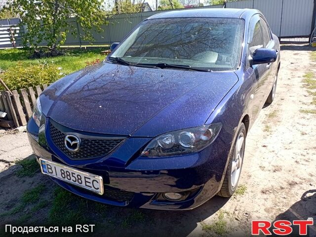 Синій Мазда 3, об'ємом двигуна 2 л та пробігом 400 тис. км за 5500 $, фото 1 на Automoto.ua
