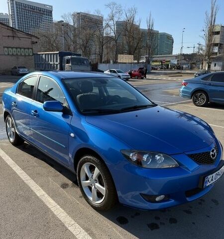 Синий Мазда 3, объемом двигателя 1.6 л и пробегом 139 тыс. км за 5300 $, фото 1 на Automoto.ua