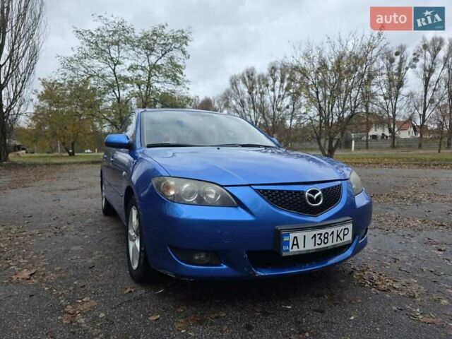 Синій Мазда 3, об'ємом двигуна 1.6 л та пробігом 281 тис. км за 4150 $, фото 1 на Automoto.ua