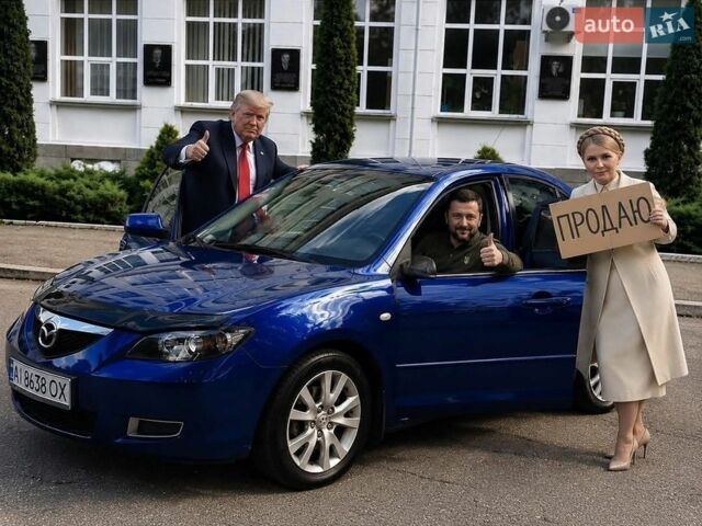 Синий Мазда 3, объемом двигателя 1.6 л и пробегом 276 тыс. км за 5200 $, фото 1 на Automoto.ua