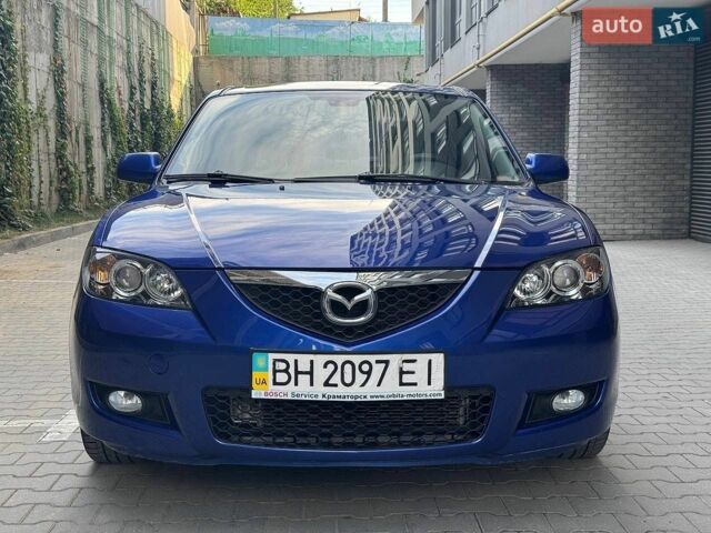 Синий Мазда 3, объемом двигателя 1.6 л и пробегом 200 тыс. км за 4900 $, фото 1 на Automoto.ua