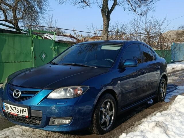 Синій Мазда 3, об'ємом двигуна 2 л та пробігом 123 тис. км за 4200 $, фото 1 на Automoto.ua