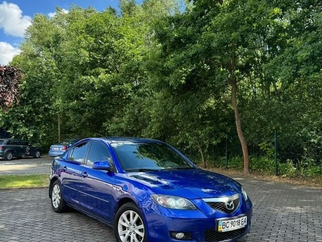 Синий Мазда 3, объемом двигателя 1.6 л и пробегом 299 тыс. км за 3499 $, фото 1 на Automoto.ua