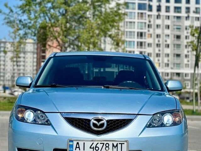 Синий Мазда 3, объемом двигателя 1.6 л и пробегом 256 тыс. км за 6800 $, фото 1 на Automoto.ua