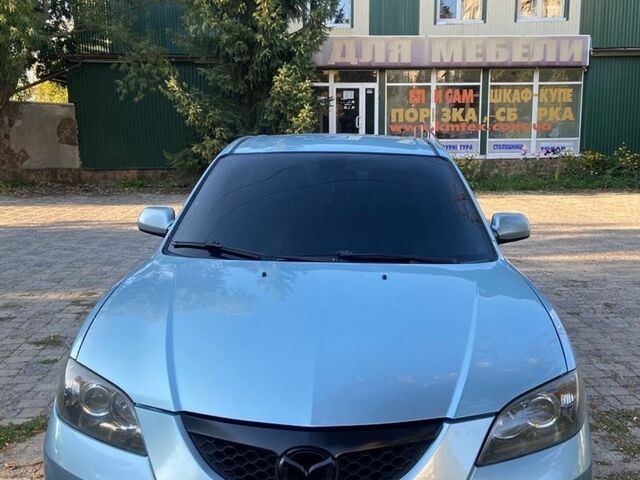Синий Мазда 3, объемом двигателя 1.6 л и пробегом 151 тыс. км за 3500 $, фото 1 на Automoto.ua