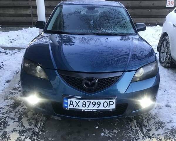 Синій Мазда 3, об'ємом двигуна 1.6 л та пробігом 240 тис. км за 5500 $, фото 1 на Automoto.ua