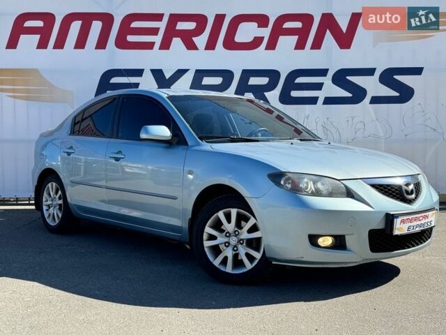 Синий Мазда 3, объемом двигателя 1.6 л и пробегом 224 тыс. км за 5490 $, фото 1 на Automoto.ua