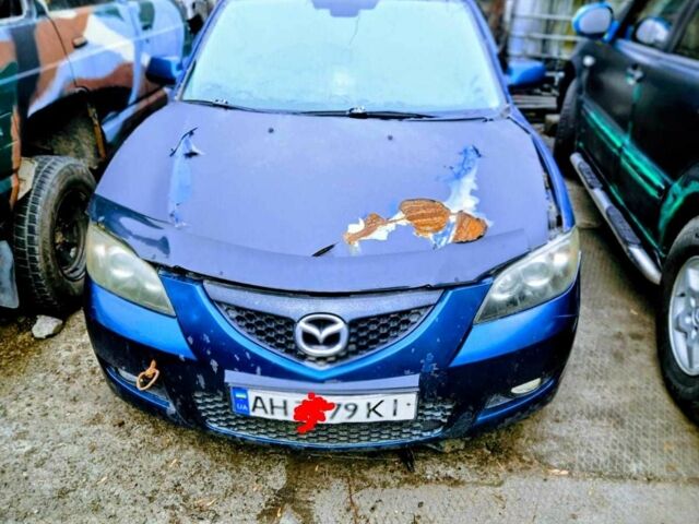 Синій Мазда 3, об'ємом двигуна 1.6 л та пробігом 285 тис. км за 500 $, фото 1 на Automoto.ua