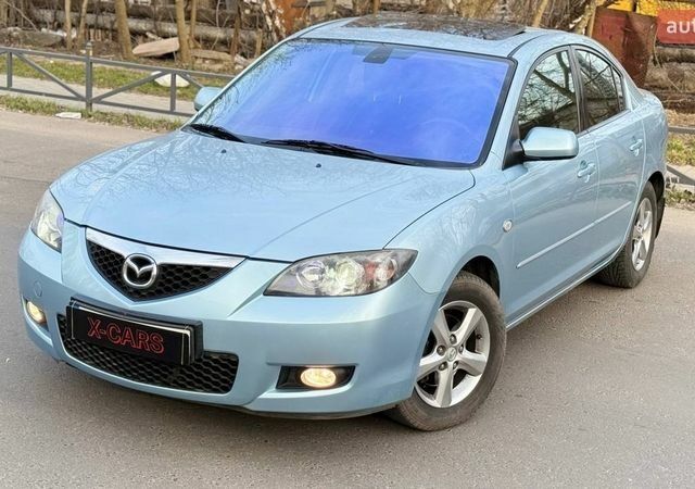 Синій Мазда 3, об'ємом двигуна 1.6 л та пробігом 163 тис. км за 6999 $, фото 1 на Automoto.ua