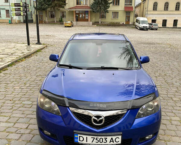 Синий Мазда 3, объемом двигателя 1.6 л и пробегом 214 тыс. км за 5200 $, фото 1 на Automoto.ua