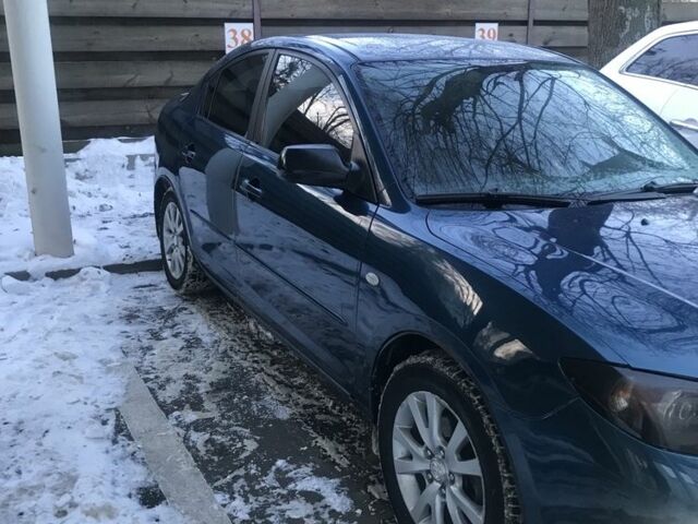 Синий Мазда 3, объемом двигателя 1.6 л и пробегом 240 тыс. км за 5500 $, фото 1 на Automoto.ua
