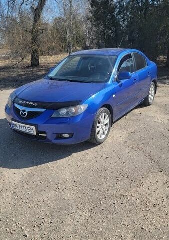 Синий Мазда 3, объемом двигателя 1.6 л и пробегом 168 тыс. км за 5700 $, фото 1 на Automoto.ua
