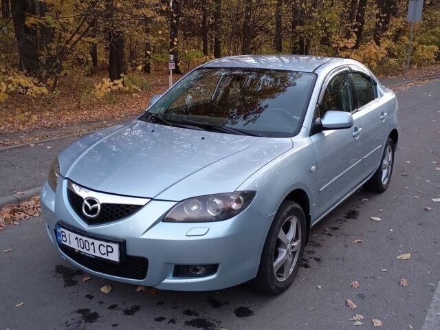 Синий Мазда 3, объемом двигателя 1.6 л и пробегом 338 тыс. км за 4800 $, фото 1 на Automoto.ua
