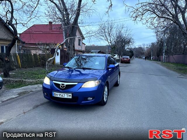 Синий Мазда 3, объемом двигателя 1.6 л и пробегом 170 тыс. км за 5200 $, фото 1 на Automoto.ua