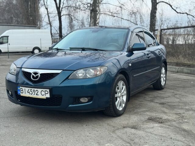 Синій Мазда 3, об'ємом двигуна 1.6 л та пробігом 222 тис. км за 6000 $, фото 1 на Automoto.ua