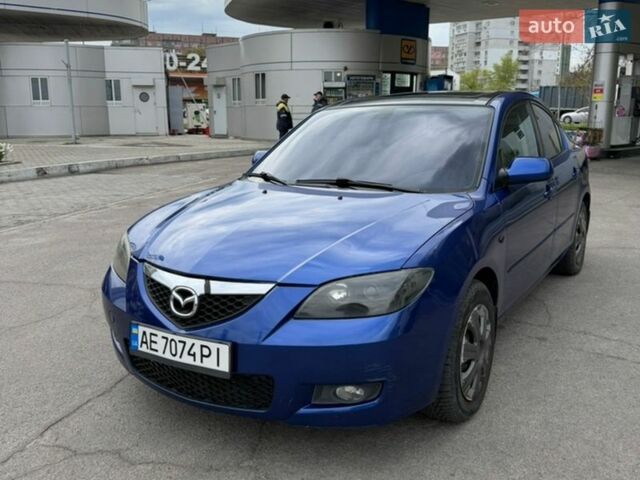 Синий Мазда 3, объемом двигателя 1.6 л и пробегом 169 тыс. км за 4299 $, фото 1 на Automoto.ua