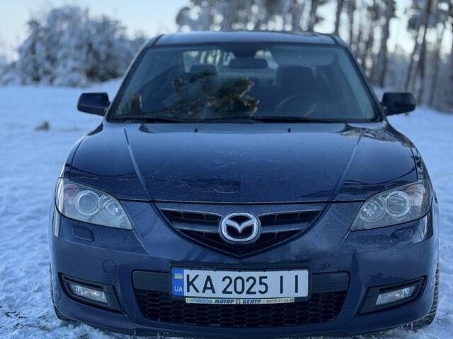 Синий Мазда 3, объемом двигателя 1.6 л и пробегом 130 тыс. км за 6499 $, фото 1 на Automoto.ua