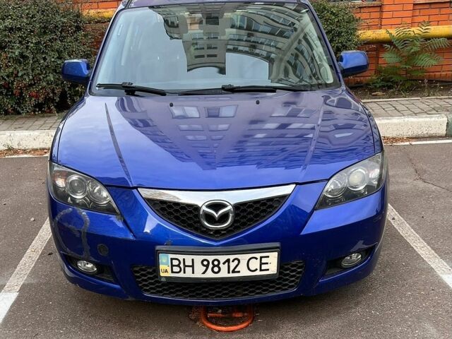 Синий Мазда 3, объемом двигателя 1.6 л и пробегом 144 тыс. км за 6500 $, фото 1 на Automoto.ua