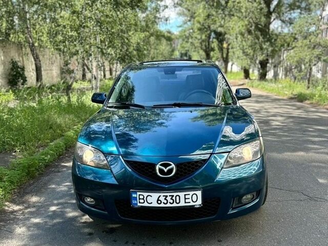 Синий Мазда 3, объемом двигателя 1.6 л и пробегом 208 тыс. км за 4650 $, фото 1 на Automoto.ua