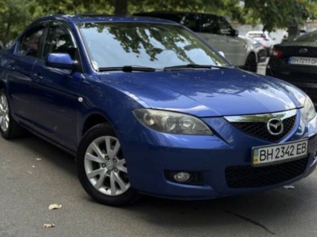 Синий Мазда 3, объемом двигателя 1.6 л и пробегом 200 тыс. км за 4400 $, фото 1 на Automoto.ua
