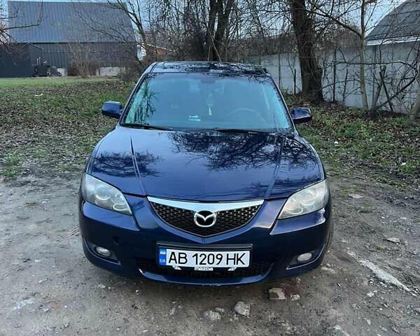 Синий Мазда 3, объемом двигателя 2 л и пробегом 286 тыс. км за 4200 $, фото 1 на Automoto.ua