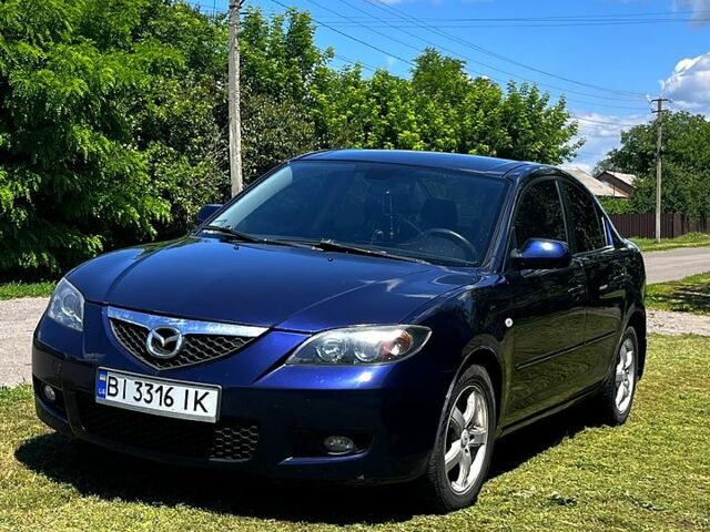 Синій Мазда 3, об'ємом двигуна 1.6 л та пробігом 235 тис. км за 4500 $, фото 1 на Automoto.ua
