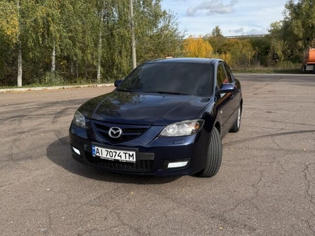 Синий Мазда 3, объемом двигателя 1.6 л и пробегом 240 тыс. км за 6005 $, фото 1 на Automoto.ua