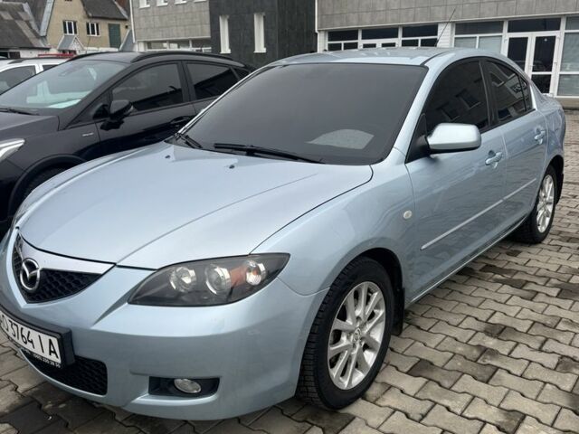 Синий Мазда 3, объемом двигателя 1.6 л и пробегом 190 тыс. км за 5200 $, фото 1 на Automoto.ua