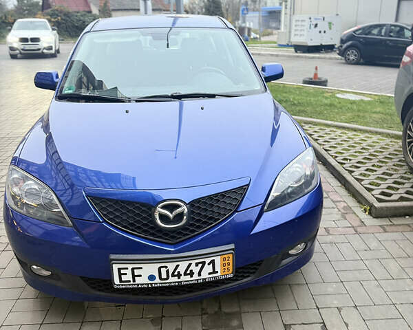 Синий Мазда 3, объемом двигателя 1.6 л и пробегом 160 тыс. км за 5999 $, фото 1 на Automoto.ua