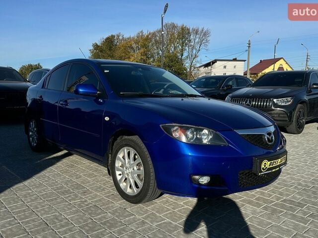 Синий Мазда 3, объемом двигателя 1.6 л и пробегом 136 тыс. км за 5800 $, фото 1 на Automoto.ua