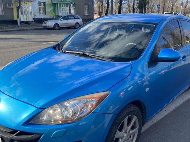 Синий Мазда 3, объемом двигателя 2 л и пробегом 147 тыс. км за 7300 $, фото 1 на Automoto.ua
