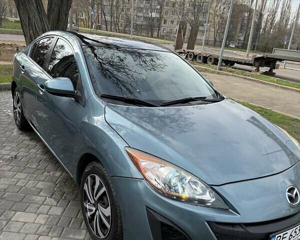 Синій Мазда 3, об'ємом двигуна 2 л та пробігом 185 тис. км за 6600 $, фото 1 на Automoto.ua