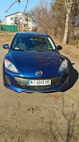 Синий Мазда 3, объемом двигателя 2 л и пробегом 238 тыс. км за 7400 $, фото 1 на Automoto.ua