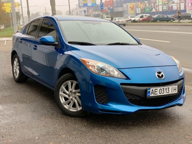 Синий Мазда 3, объемом двигателя 2 л и пробегом 65 тыс. км за 9700 $, фото 1 на Automoto.ua