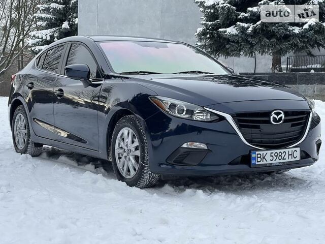 Синий Мазда 3, объемом двигателя 2 л и пробегом 29 тыс. км за 10950 $, фото 1 на Automoto.ua