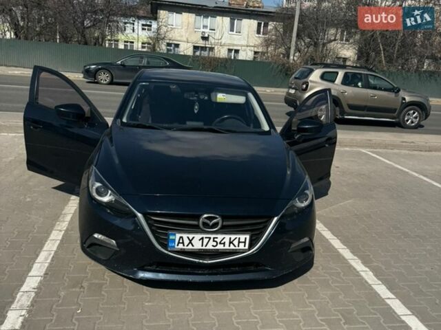 Синий Мазда 3, объемом двигателя 2 л и пробегом 200 тыс. км за 12500 $, фото 1 на Automoto.ua