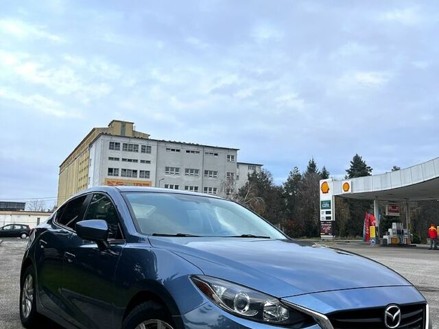 Синий Мазда 3, объемом двигателя 2 л и пробегом 211 тыс. км за 9500 $, фото 1 на Automoto.ua