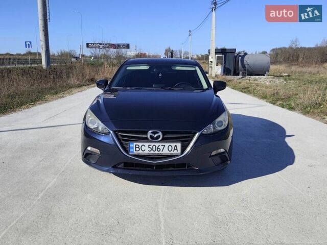 Синий Мазда 3, объемом двигателя 2 л и пробегом 125 тыс. км за 11700 $, фото 1 на Automoto.ua