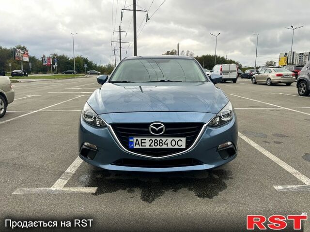 Синий Мазда 3, объемом двигателя 2 л и пробегом 149 тыс. км за 10500 $, фото 1 на Automoto.ua