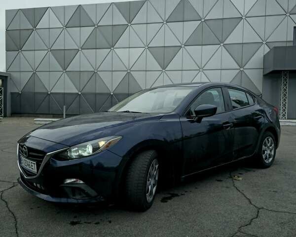 Синий Мазда 3, объемом двигателя 2 л и пробегом 166 тыс. км за 10500 $, фото 1 на Automoto.ua