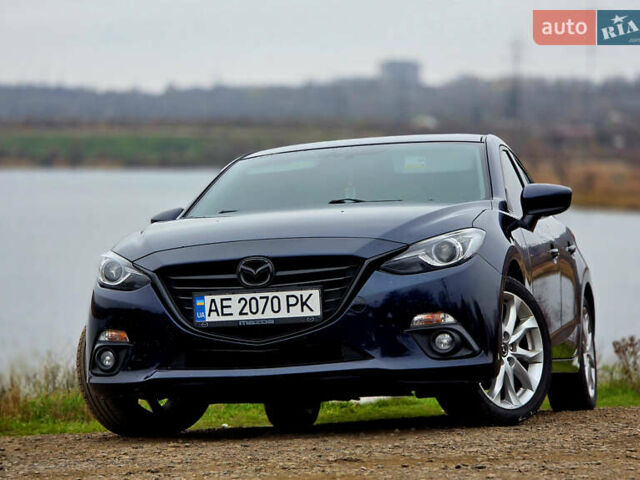 Синий Мазда 3, объемом двигателя 2.5 л и пробегом 191 тыс. км за 11700 $, фото 1 на Automoto.ua