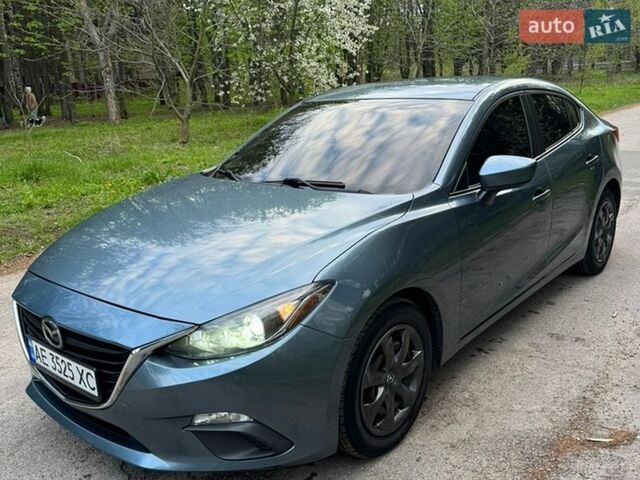 Синий Мазда 3, объемом двигателя 2 л и пробегом 134 тыс. км за 10799 $, фото 1 на Automoto.ua