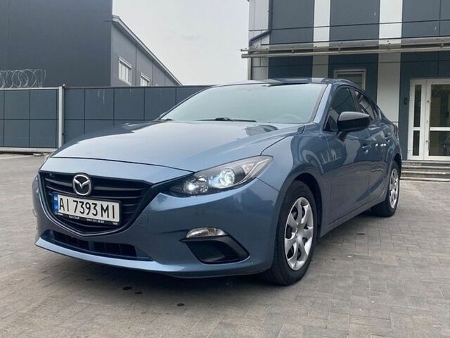 Синий Мазда 3, объемом двигателя 2 л и пробегом 224 тыс. км за 8950 $, фото 1 на Automoto.ua