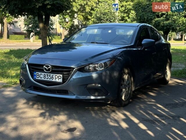 Синий Мазда 3, объемом двигателя 2 л и пробегом 324 тыс. км за 8000 $, фото 1 на Automoto.ua