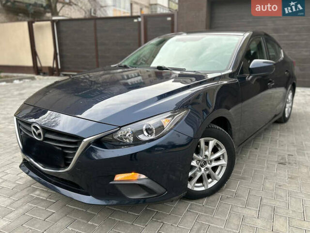 Синий Мазда 3, объемом двигателя 2 л и пробегом 171 тыс. км за 8999 $, фото 1 на Automoto.ua
