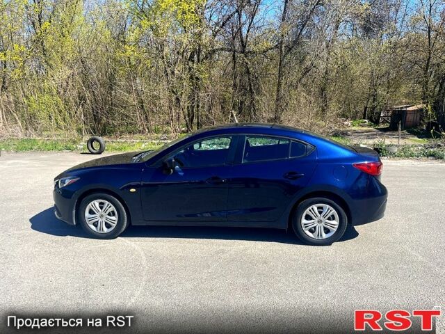 Синий Мазда 3, объемом двигателя 2 л и пробегом 110 тыс. км за 8900 $, фото 1 на Automoto.ua