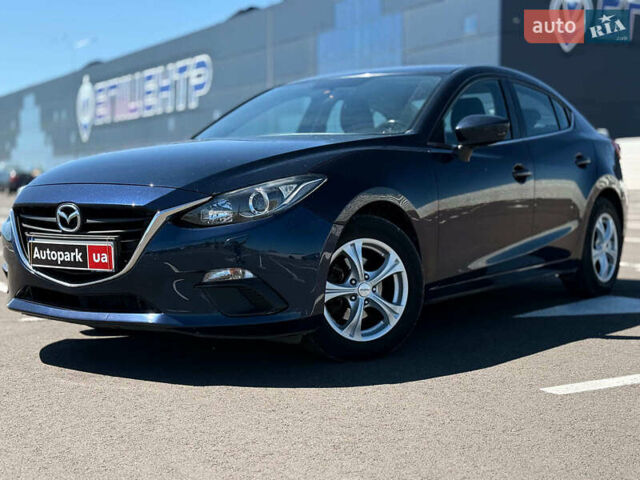 Синий Мазда 3, объемом двигателя 1.6 л и пробегом 141 тыс. км за 9440 $, фото 1 на Automoto.ua